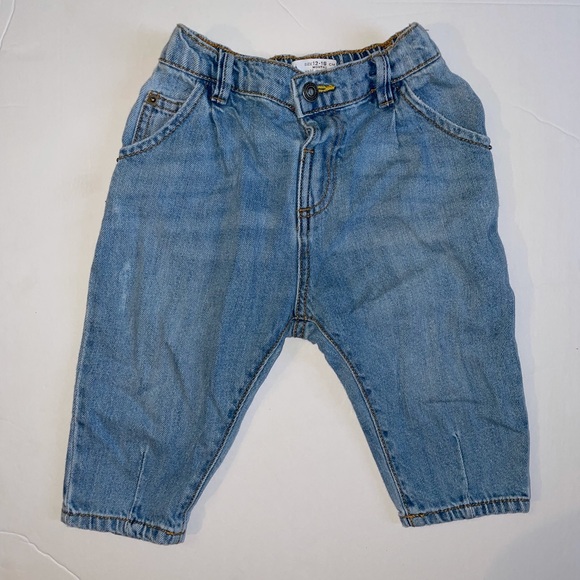ZARA Baby boy blue Tapered Jeans - Picture 1 of 4